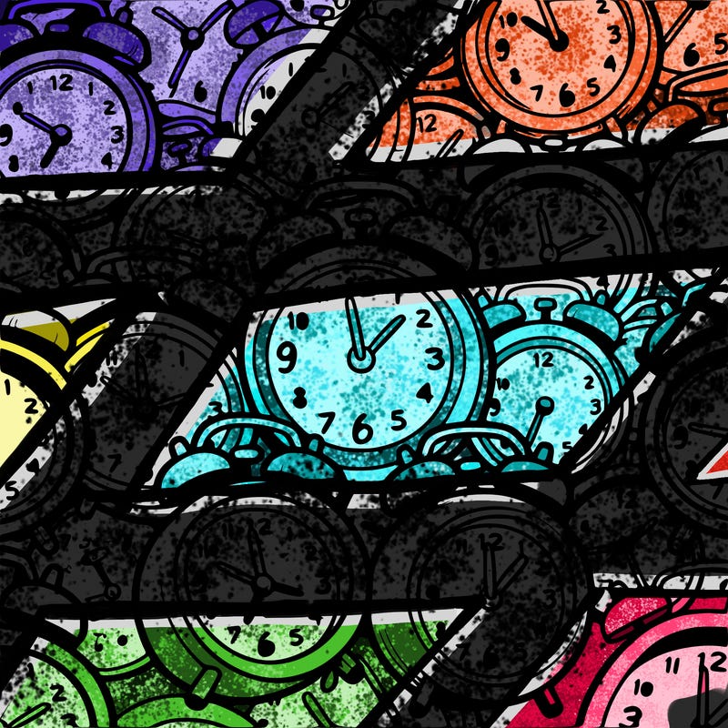 many clocks with the time 3:33