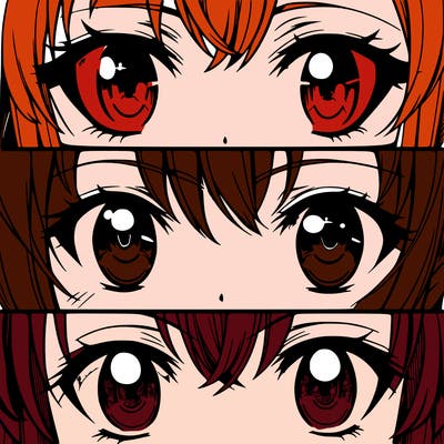 anime eyes