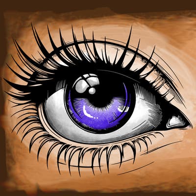 realistic eye