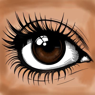 realistic eye