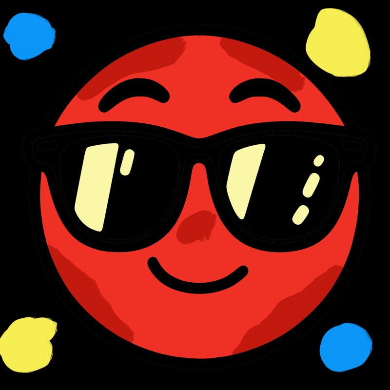 emoji with sunglasses