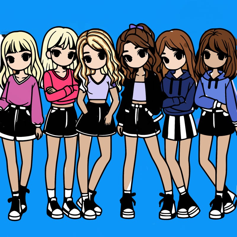 teenage girl squad