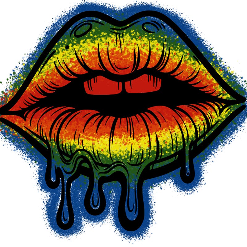 lips that look realistic and drip