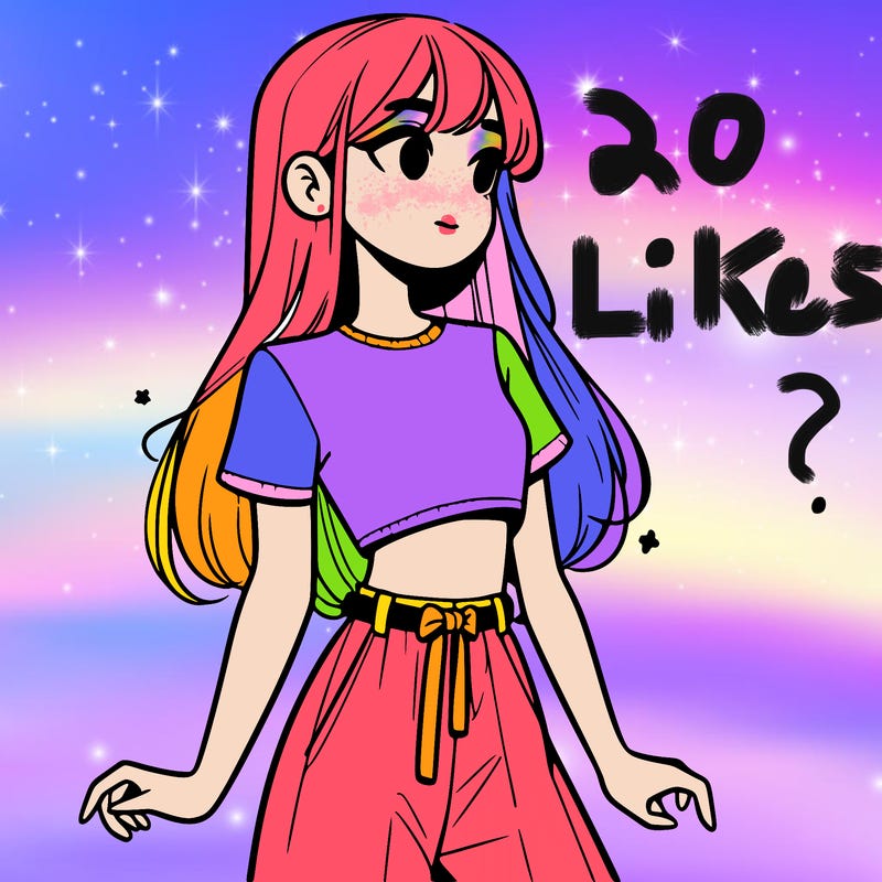 girl in a cute crop top