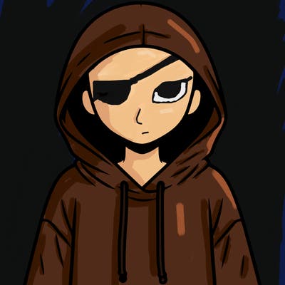 faceless girl in hoodie