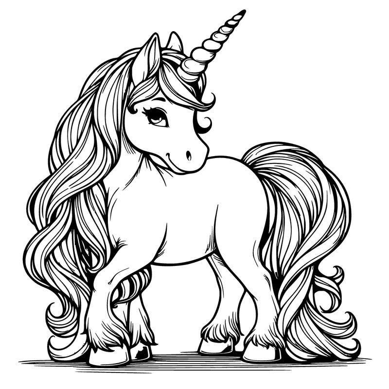 realistic unicorn