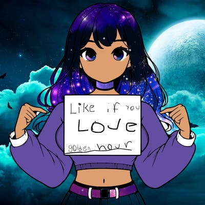 girl holding a blank sign in a long sleeve crop top