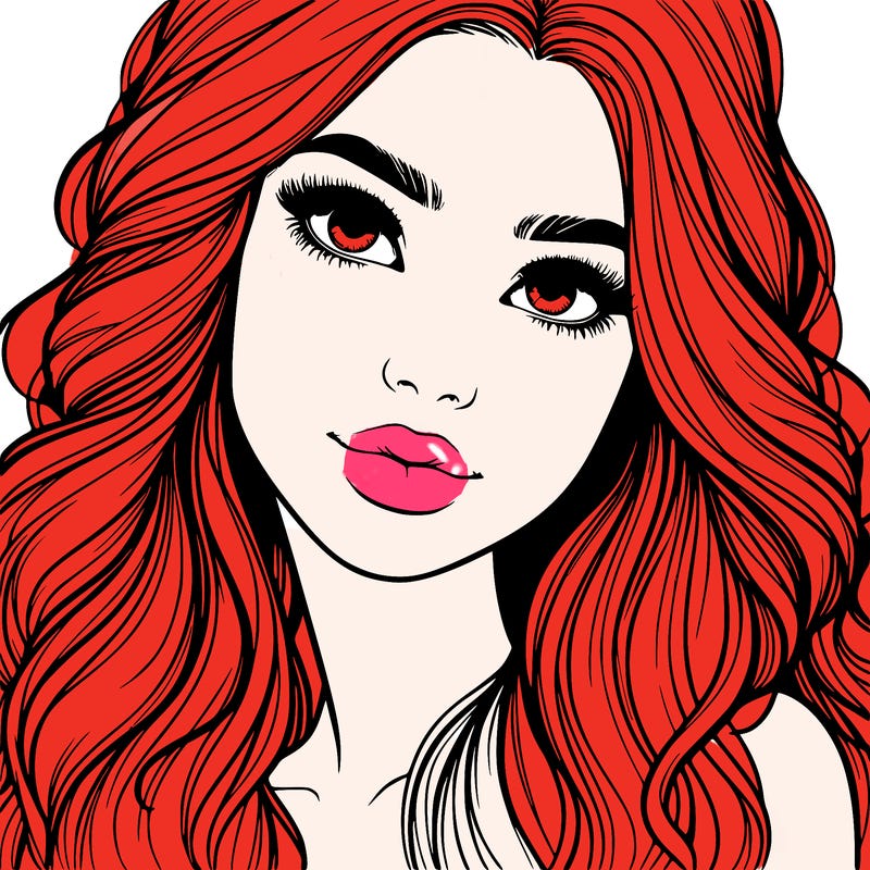 beautiful realistic girl