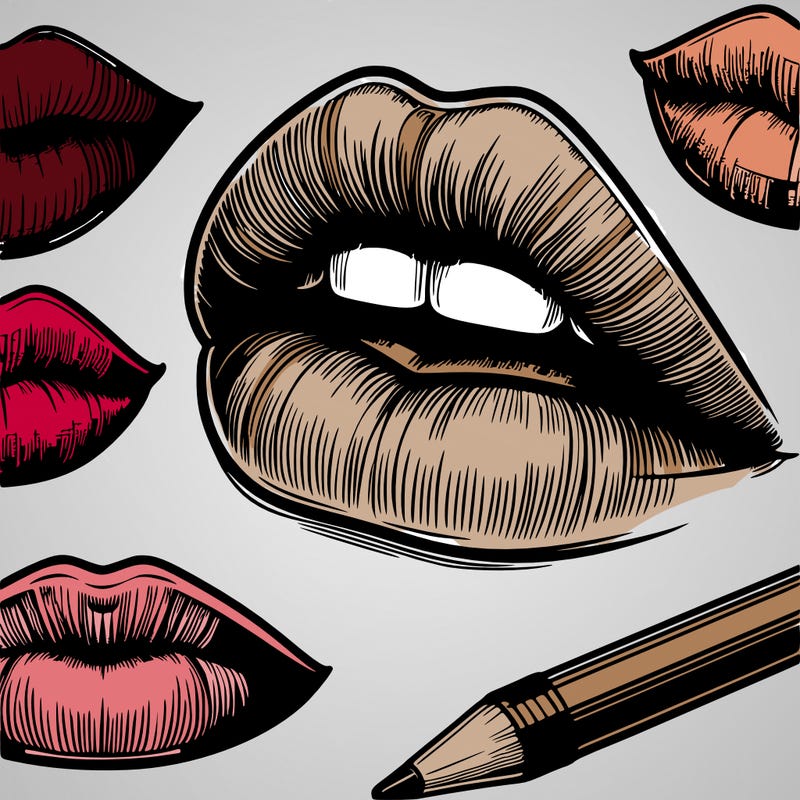 realistic  lips