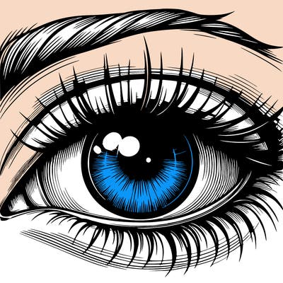 realistic eye