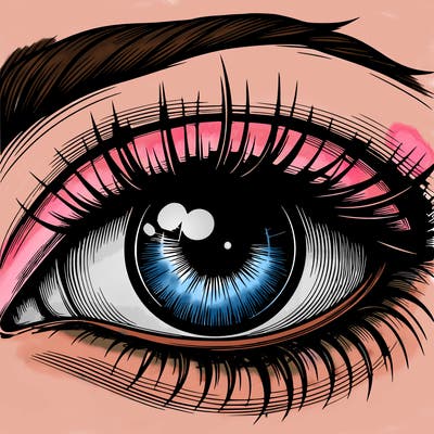 realistic eye