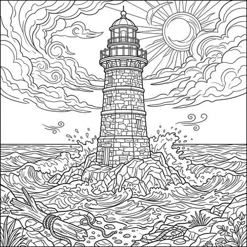 Stone Lighthouses