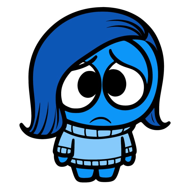 sadness from inside outa