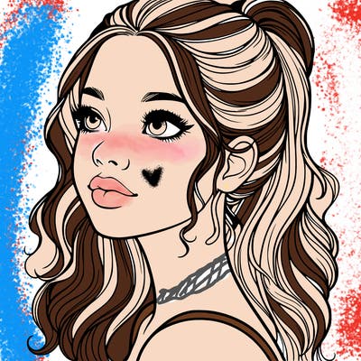 beautiful realistic girl