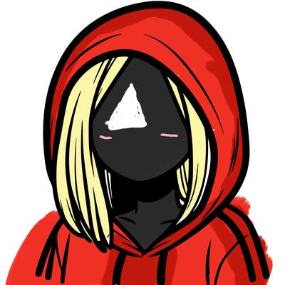 faceless girl with hoodie