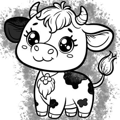cute cow