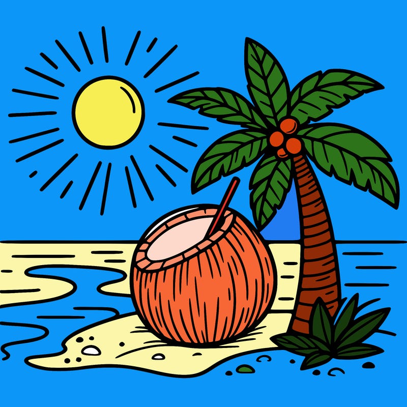 summer  coconut