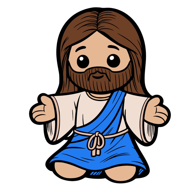 jesus plush