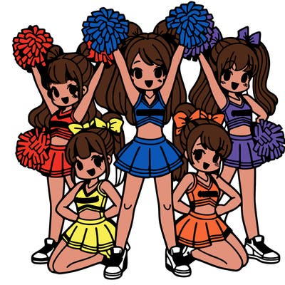 cheerleaders