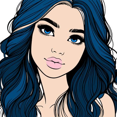 beautiful realistic girl