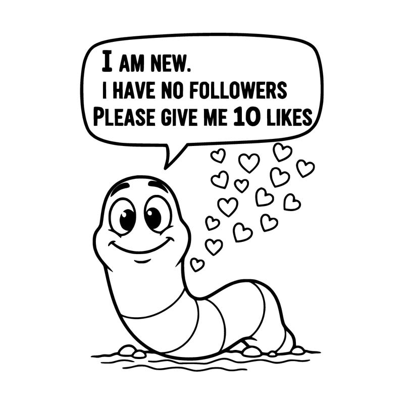 i am new. i have no followers please give me 10 likes