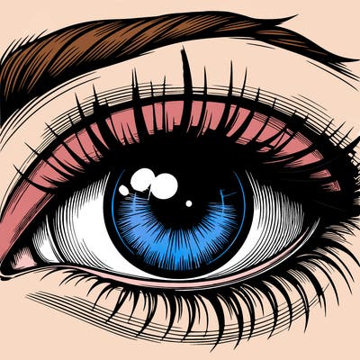 realistic eye