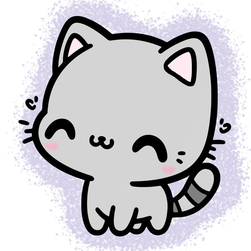 cute simple cat