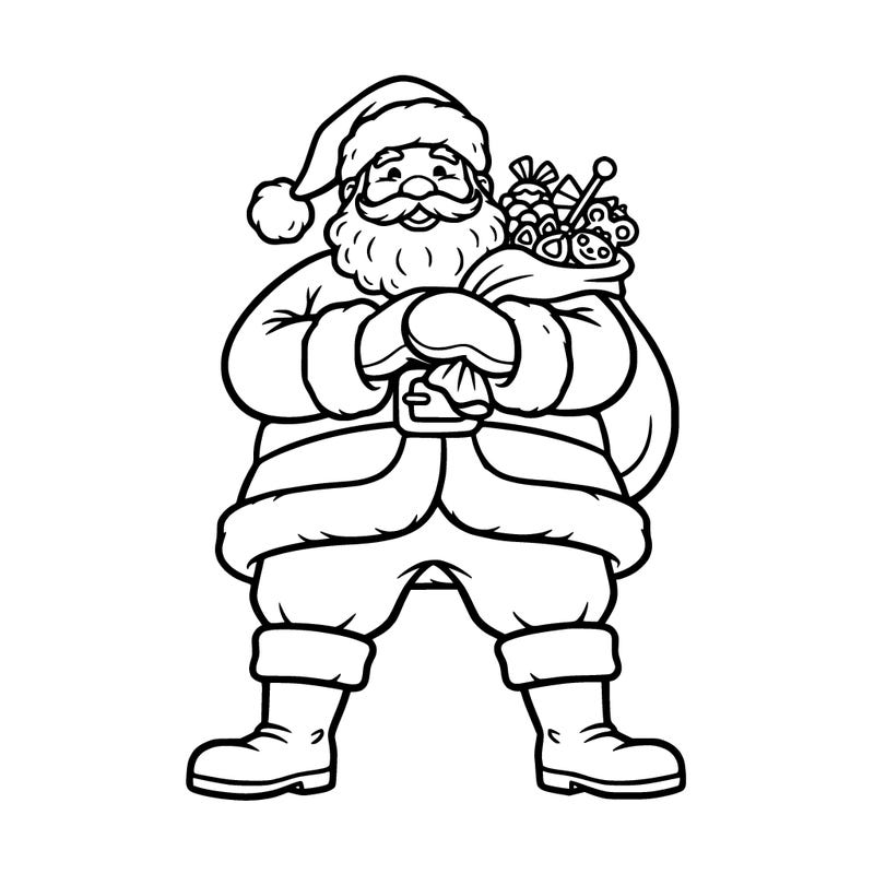 realistic santa clause