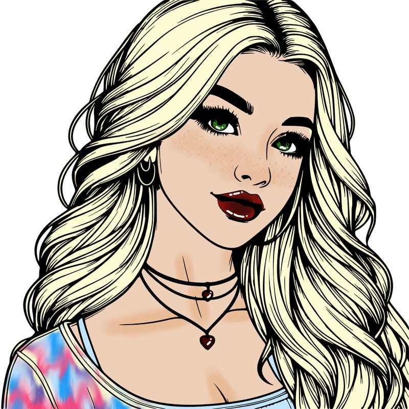 detailed realistic girl