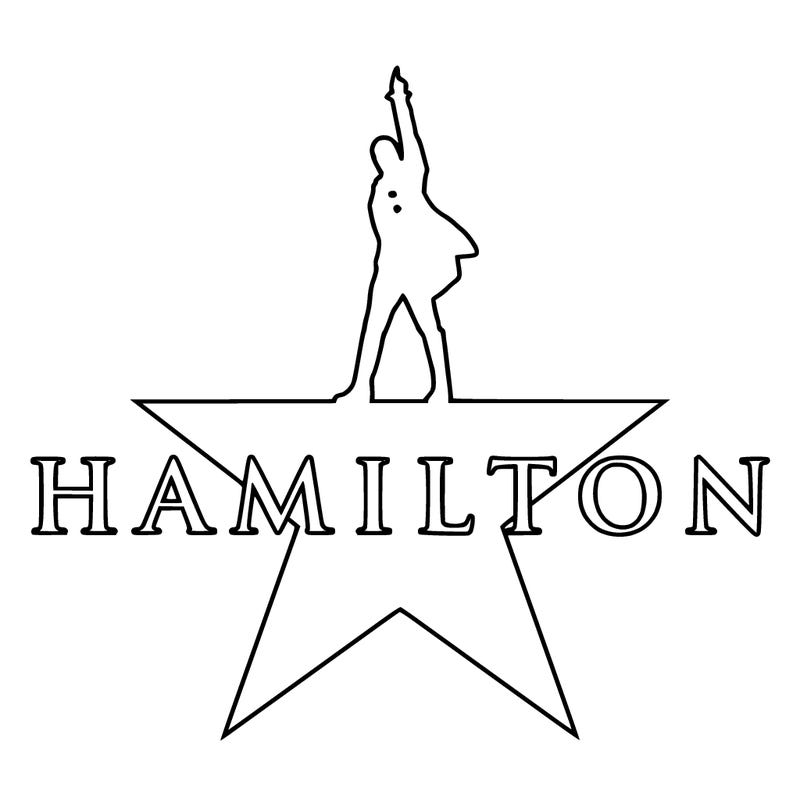 the hamilton musical logo
