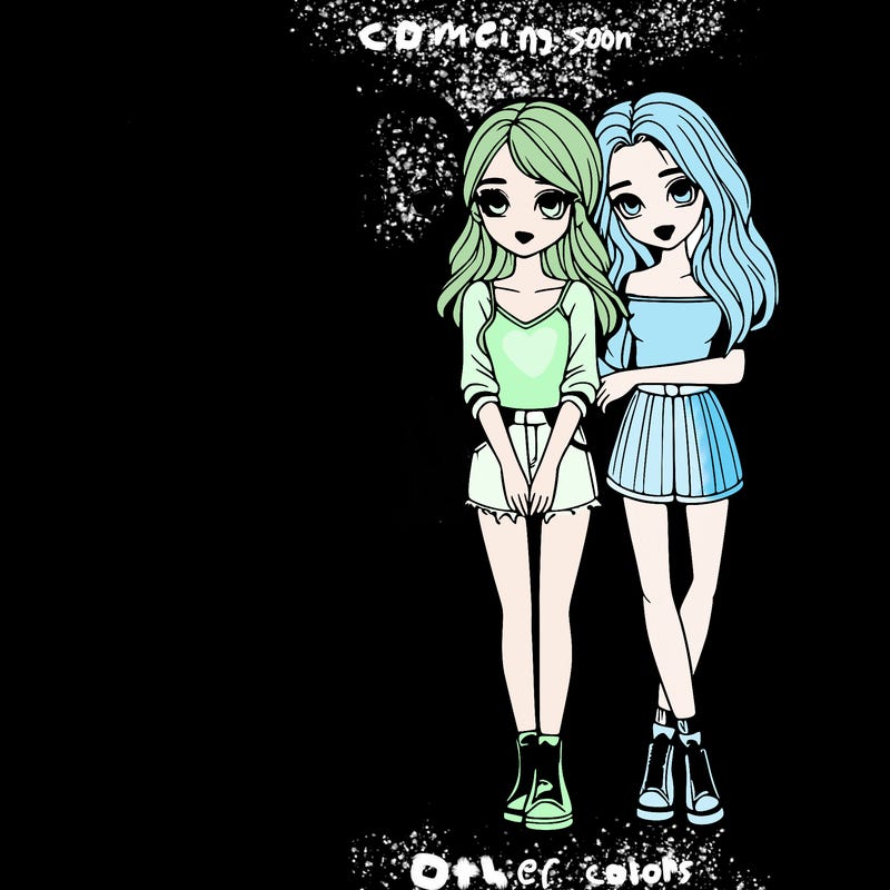 a group of girls realistic