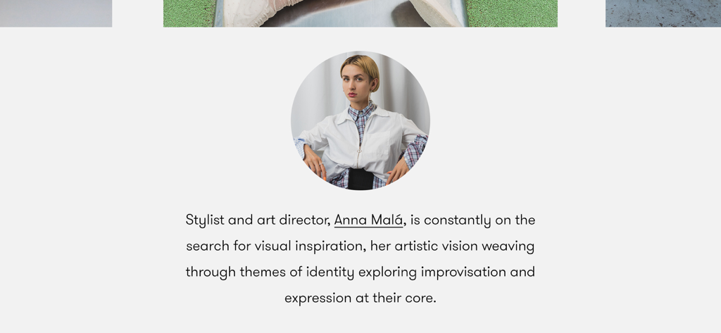 Nizo - Video Editor & Camera - Portrait of stylist and art director Anna Mala