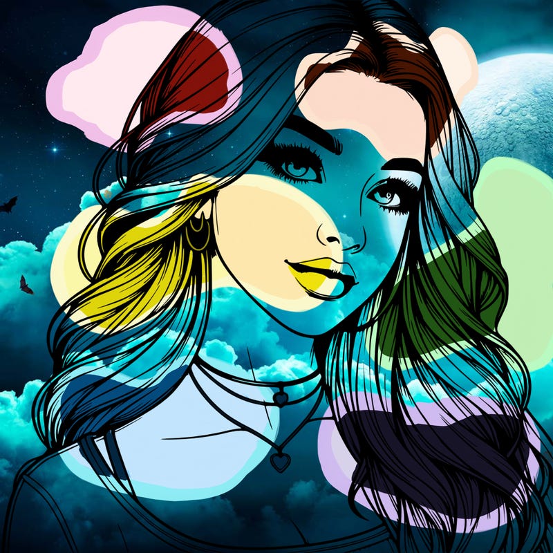 detailed realistic girl