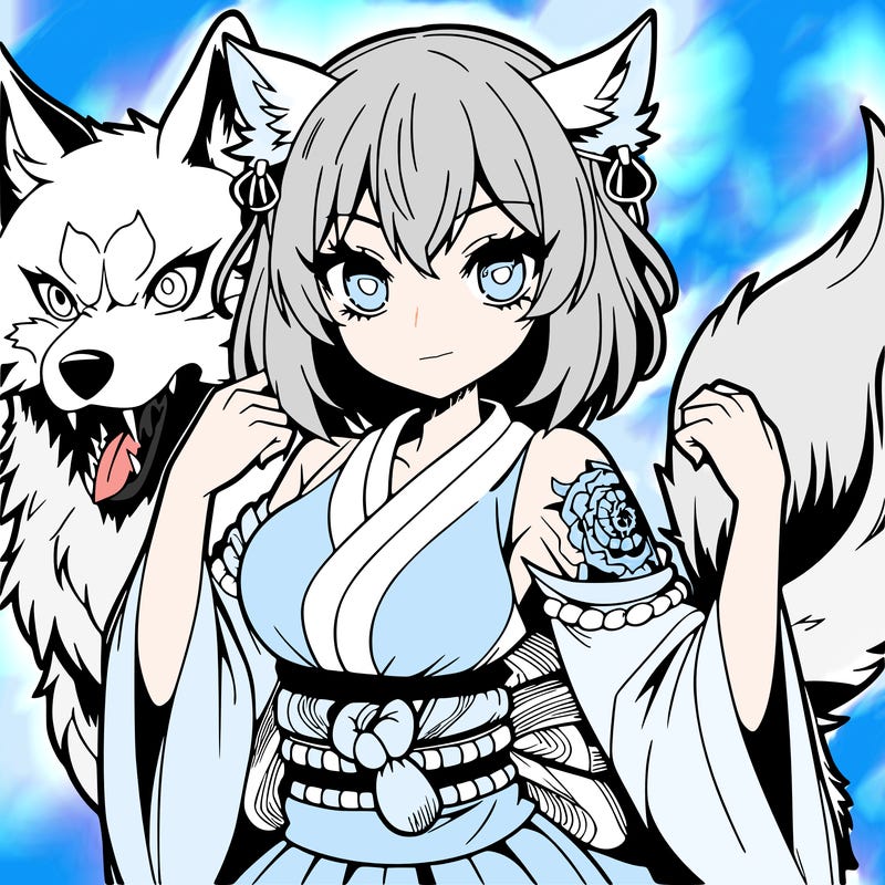 anime werewolf girl