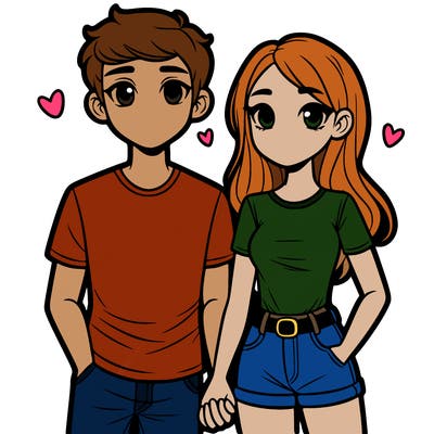 boyfriend and girlfriend