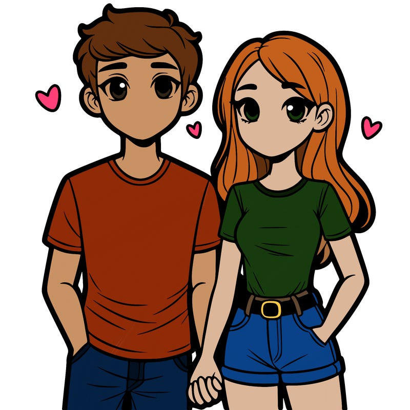 boyfriend and girlfriend