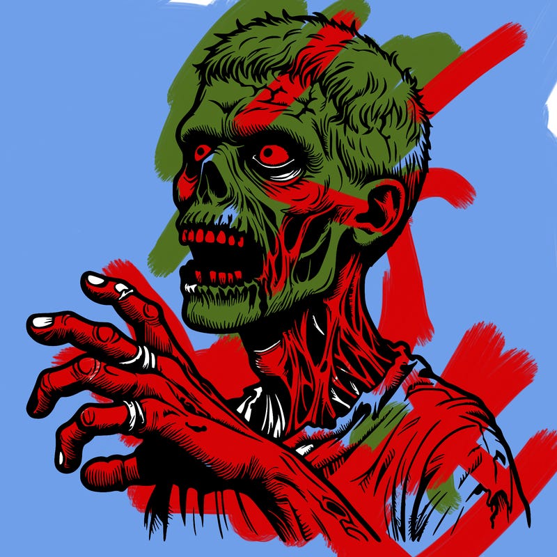realistic zombie