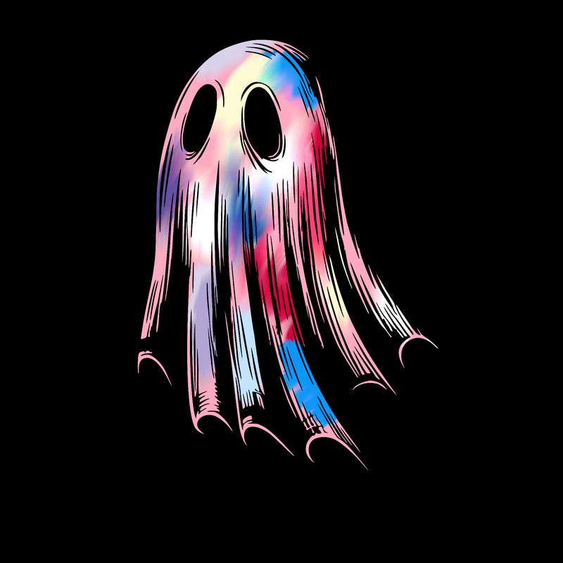 realistic creepy ghost