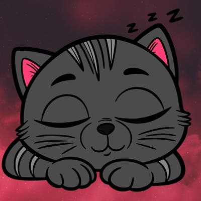 sleepy cat