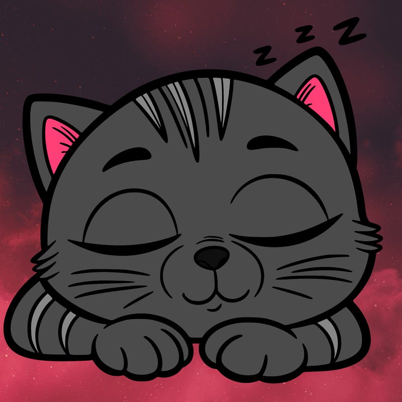 sleepy cat