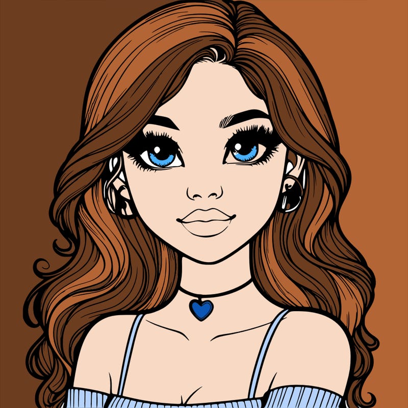 realistic pretty girl