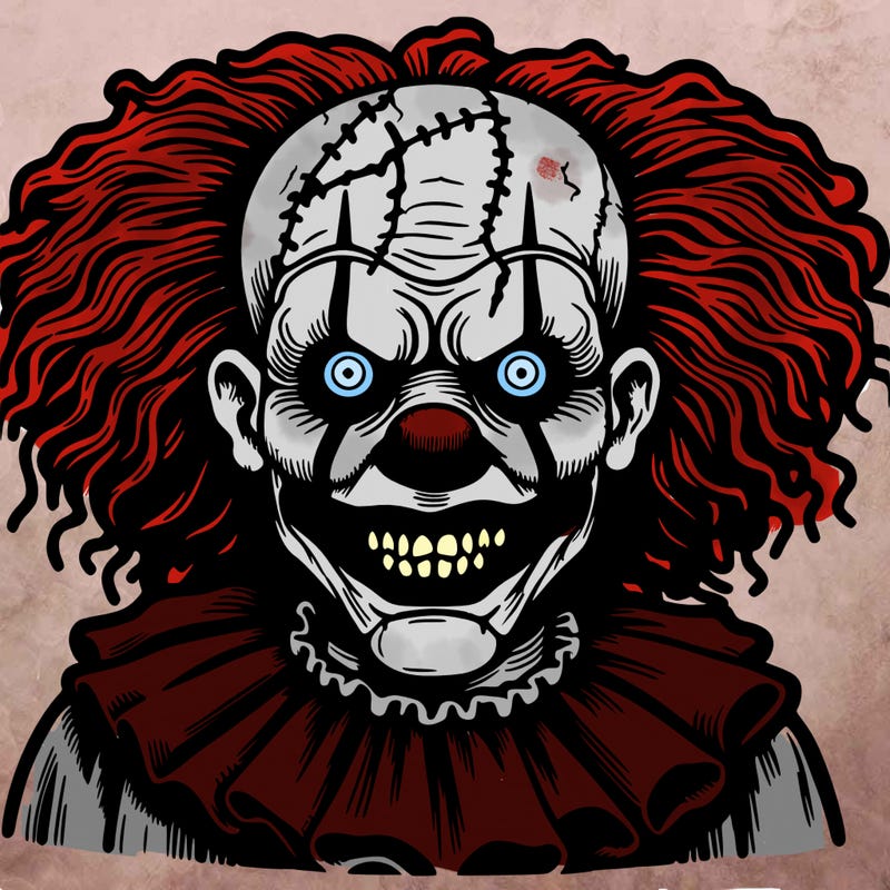 scary horror clown