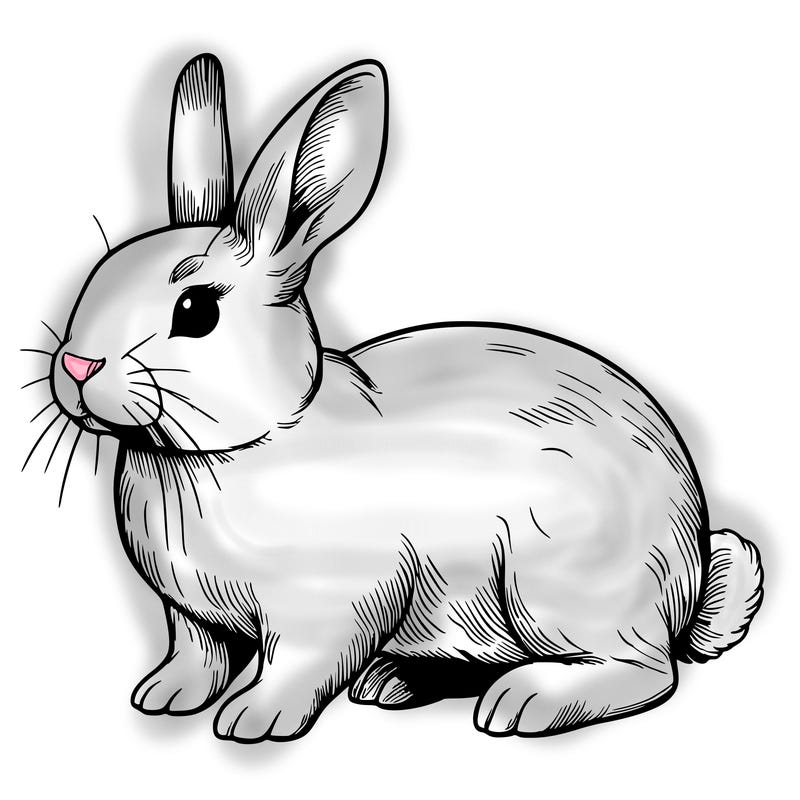 realistic bunny