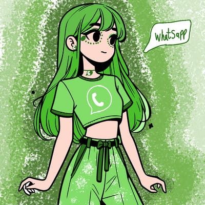 girl in a cute crop top