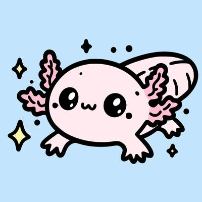 cute axolotl
