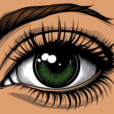 realistic eye
