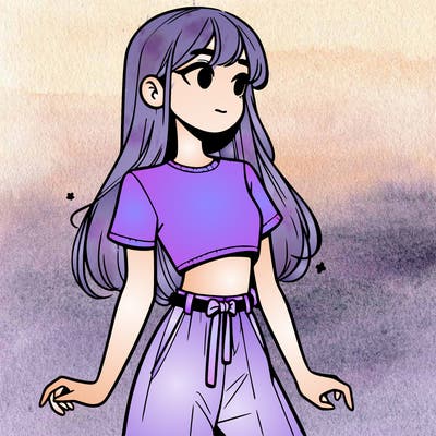 girl in a cute crop top