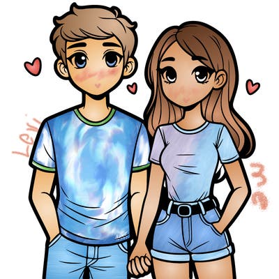 boyfriend and girlfriend