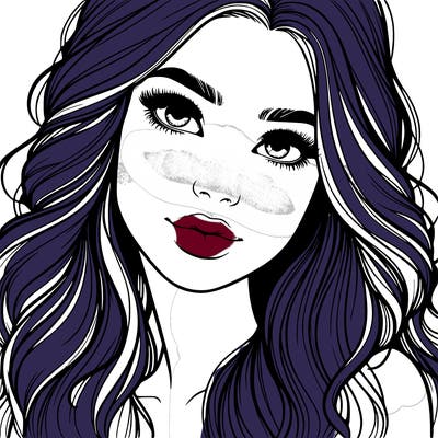 beautiful realistic girl