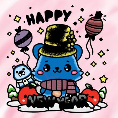 message : happy new year